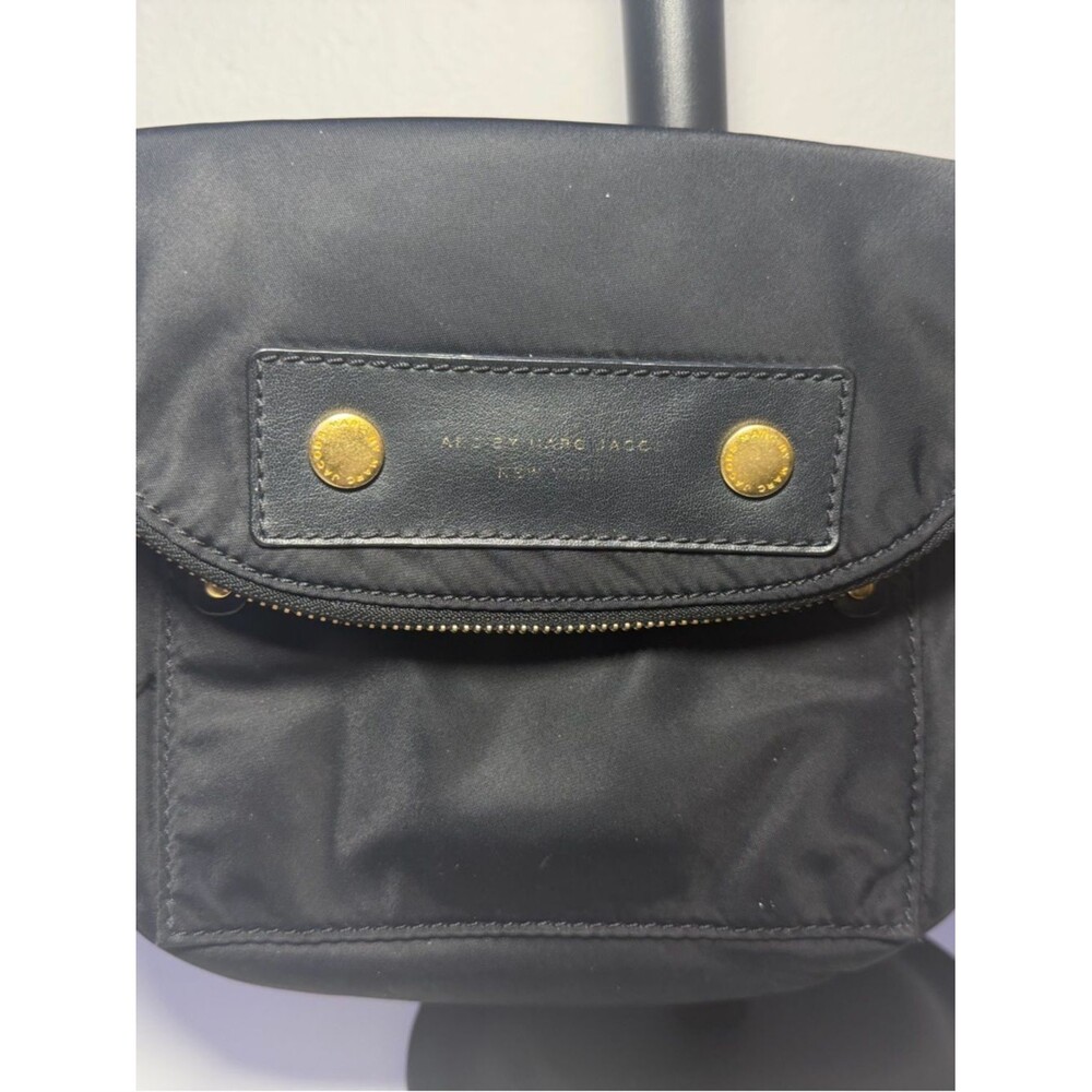 Marc by Marc Jacobs Everyday Black Crossbody Bag with Gold Accents - Picture 2 of 14